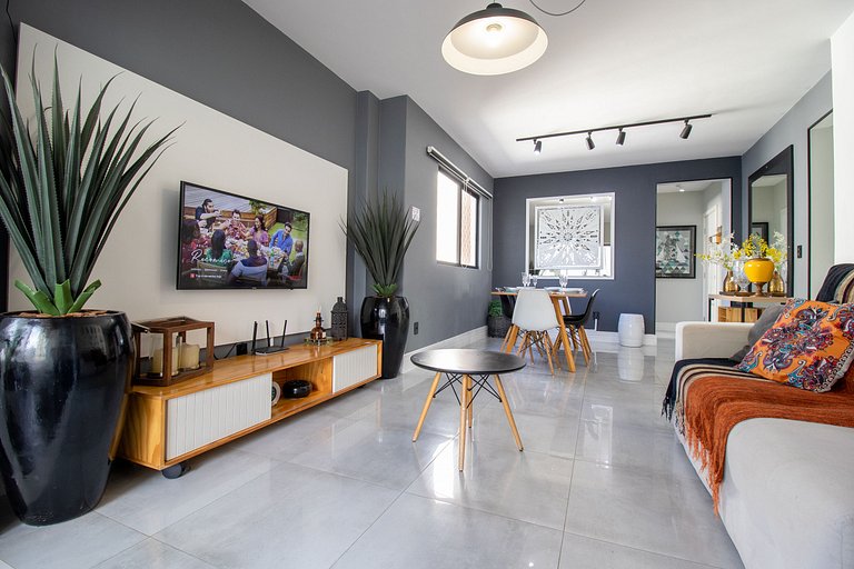 DGE92 - Elegante, 2 Dorm, Churrasqueira na Sacada
