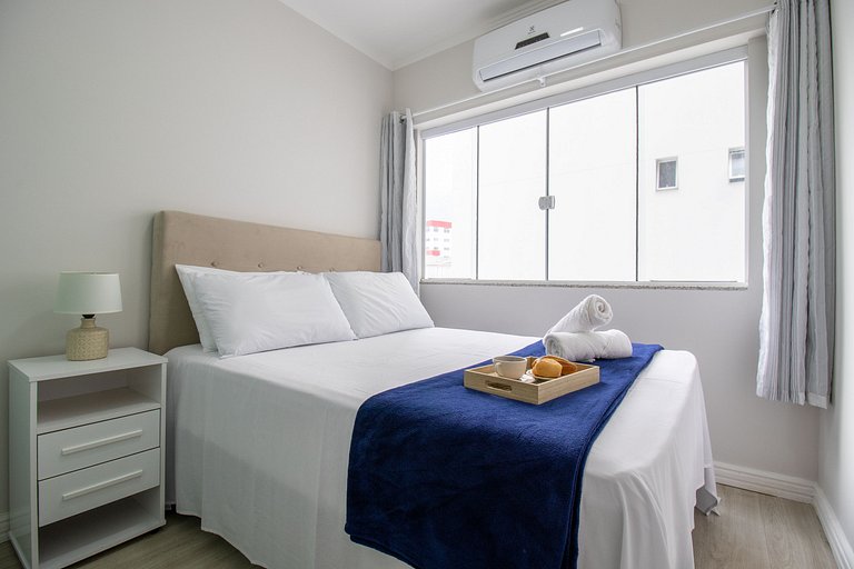 DRS125A - Centro, Climatizado, 2 Dorm