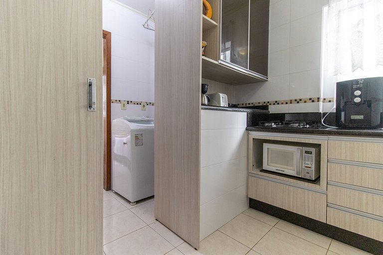 VNZ42B - Climatizado, Quadra Mar, Garagem, Wi-Fi