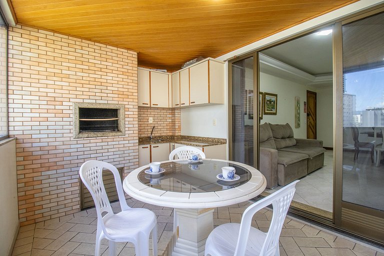 CSL61 - Churrasqueira, Climatizado, Sacada, 3 Dorm