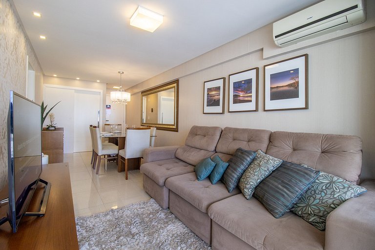 BK81 - 3 Dorm, Climatizado, 2 Garagens, Wi-Fi