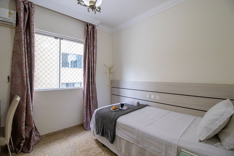 AQR63 - Quadra Mar, Climatizado, 4 Dorm