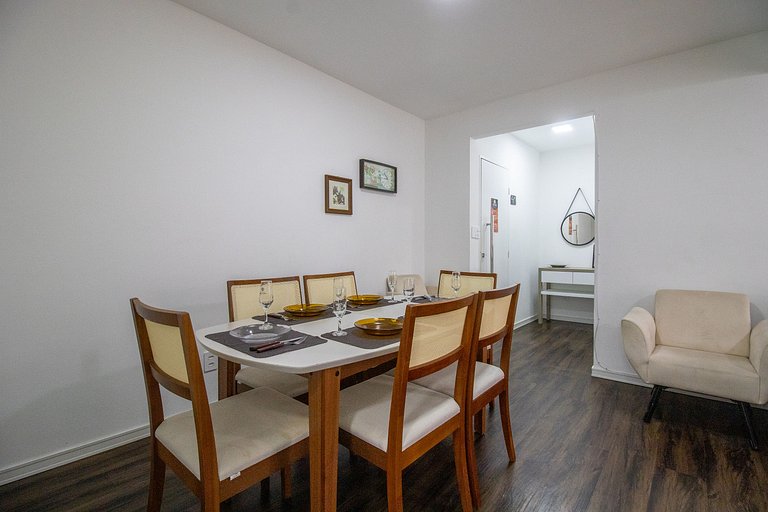 CRM75 - Centro, 3Dorm, TV Smat, Garagem, Wi-fi