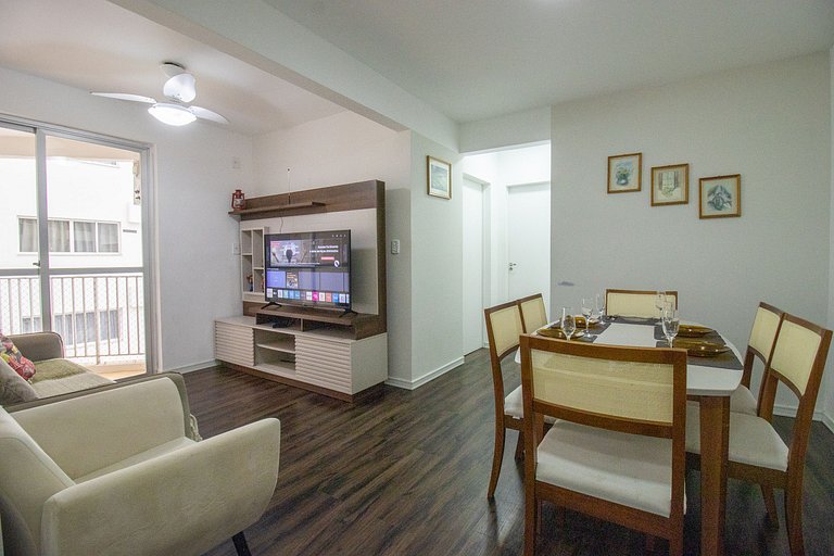 CRM75 - Centro, 3Dorm, TV Smat, Garagem, Wi-fi