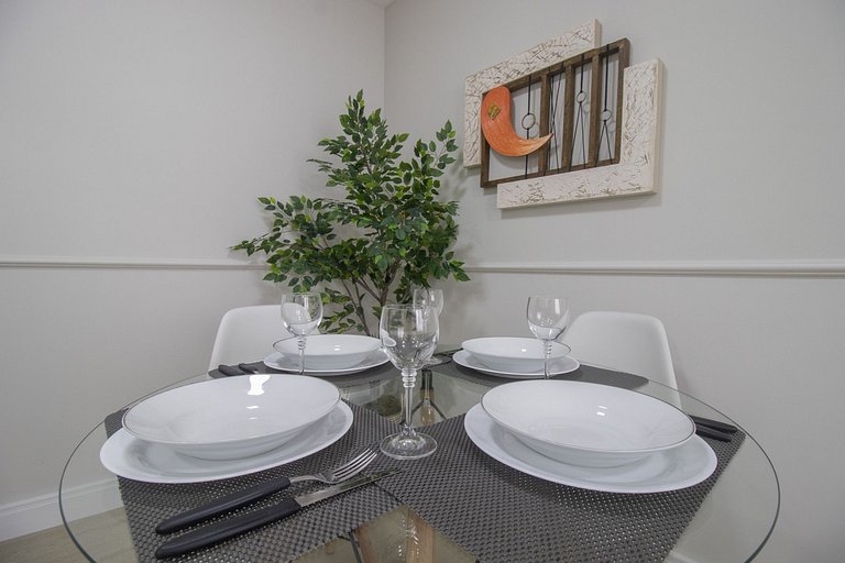 LAS72 - Av. Central, 2 Dorm, Tv Smart, Wi-Fi