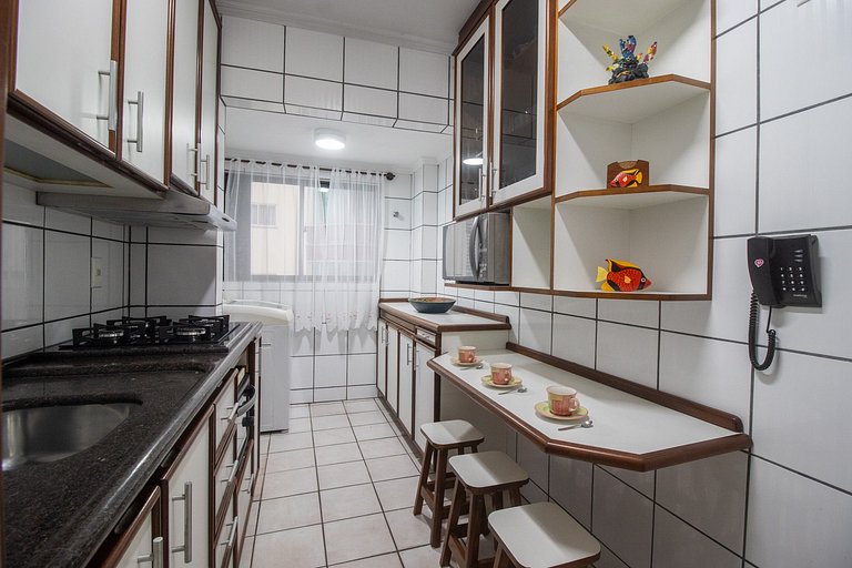 BK93 - 2 Dorm, TV Smart, Garagem, Próx. Calçadão