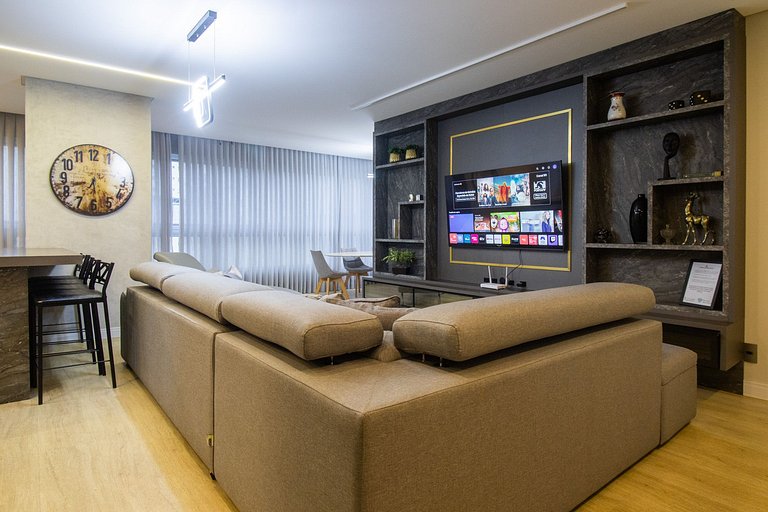 EMA31 - 3 Dorm, Moderno, Churrasqueira, 2 Garagens