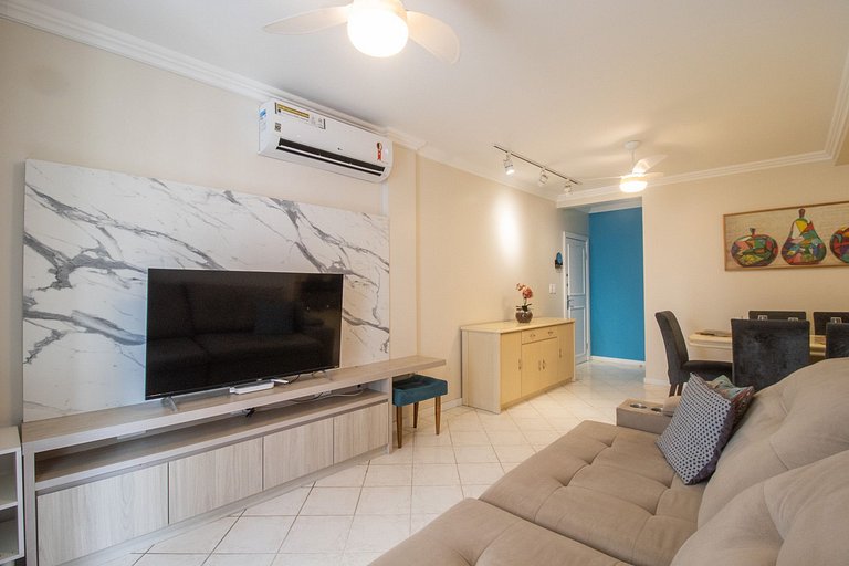 AMR15 - Quadra Mar, 3 Dorm Climatizados, Garagem