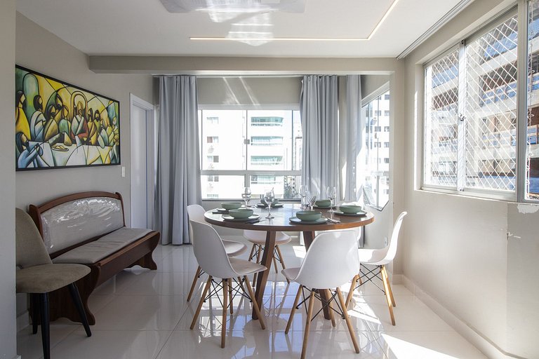CB62 - Duplex, 4 Dorm Climatizados, Churrasqueira
