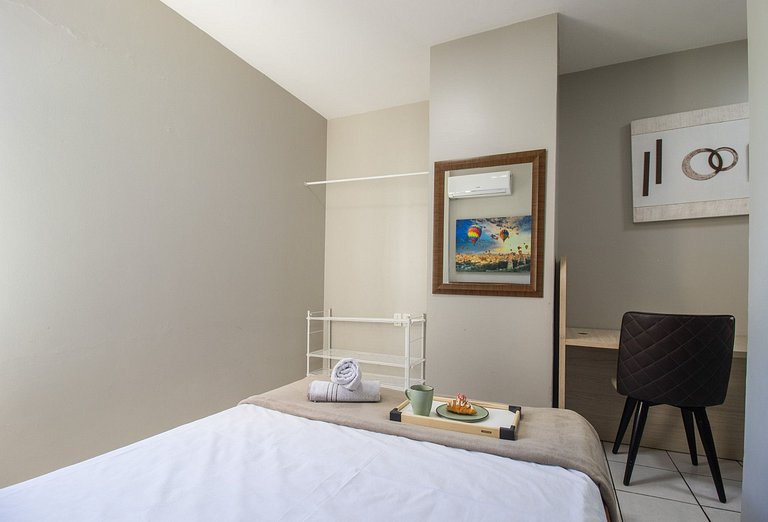 CB62 - Duplex, 4 Dorm Climatizados, Churrasqueira