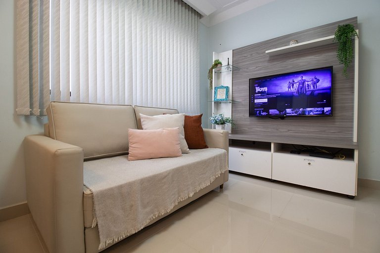 IBA32 - Aconchegante, Churrasqueira, TV Smart