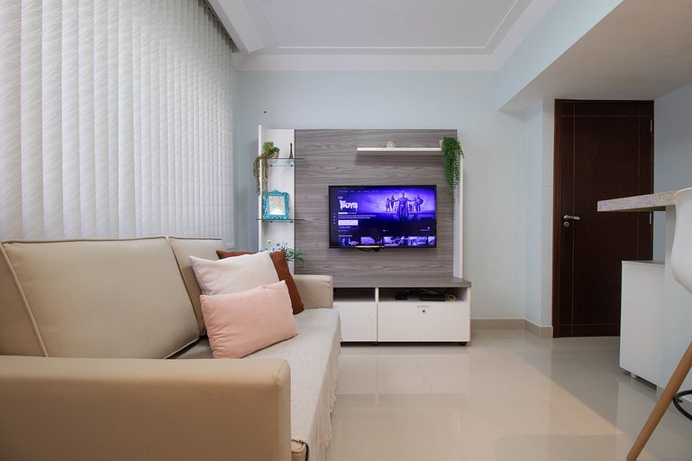 IBA32 - Aconchegante, Churrasqueira, TV Smart