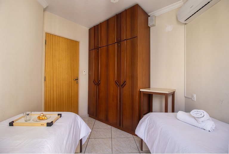 CRM71 - 3 Dorm, Centro, TV Smart, Garagem, Wi-Fi