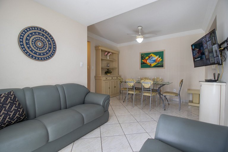CRM71 - 3 Dorm, Centro, TV Smart, Garagem, Wi-Fi