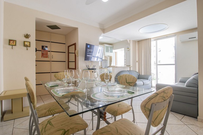 CRM71 - 3 Dorm, Centro, TV Smart, Garagem, Wi-Fi