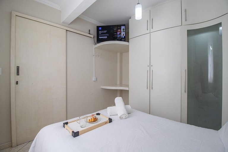 CRM71 - 3 Dorm, Centro, TV Smart, Garagem, Wi-Fi