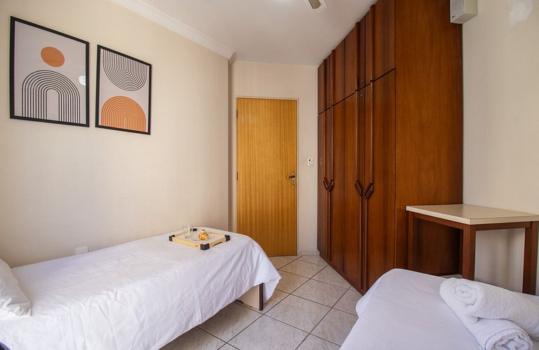 CRM71 - 3 Dorm, Centro, TV Smart, Garagem, Wi-Fi