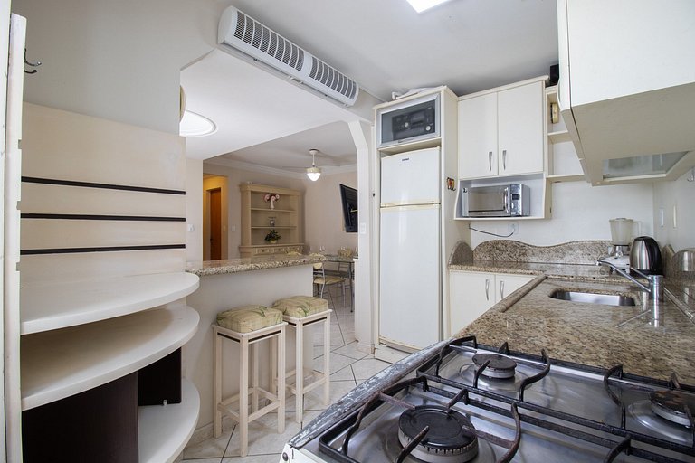 CRM71 - 3 Dorm, Centro, TV Smart, Garagem, Wi-Fi