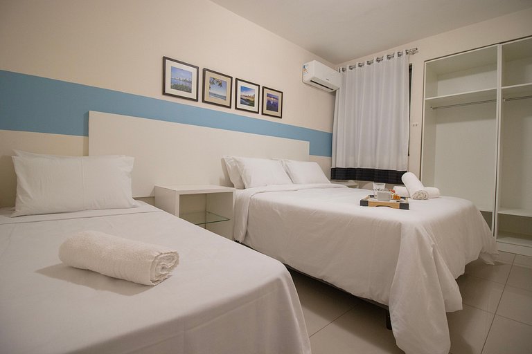 MAU11 - Av. Brasil, Churrasq, 3 Dorm, Climatizado