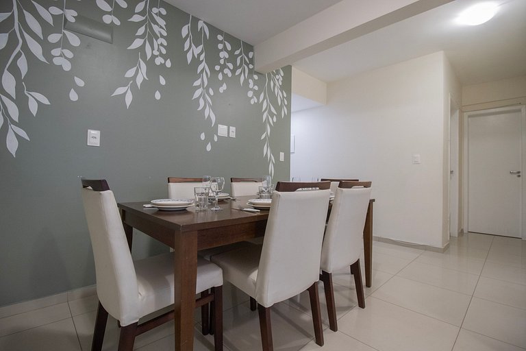 MAU11 - Av. Brasil, Churrasq, 3 Dorm, Climatizado