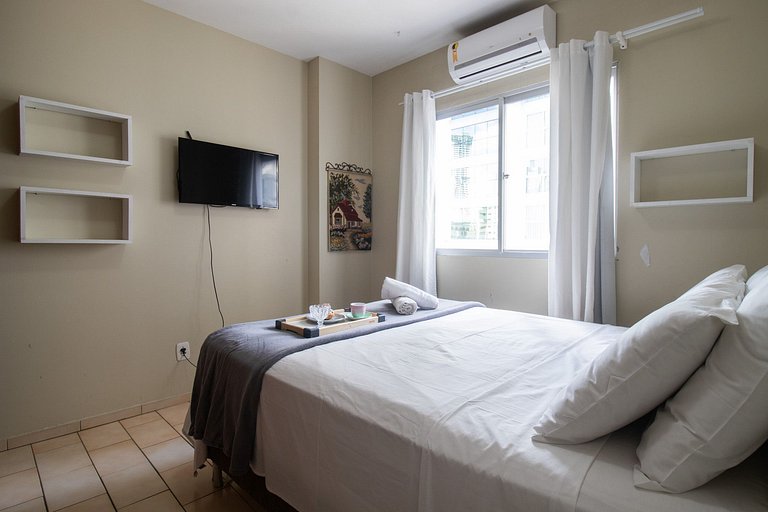 NVR64B - Quadra Mar, TV Smart, 2DR Climatizado