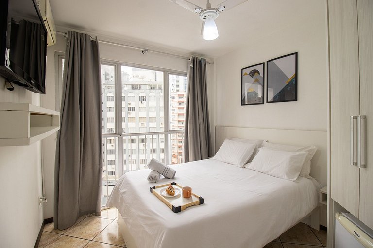 CRM61 - 3 Dorm, Climatizado, Sacada, Garagem