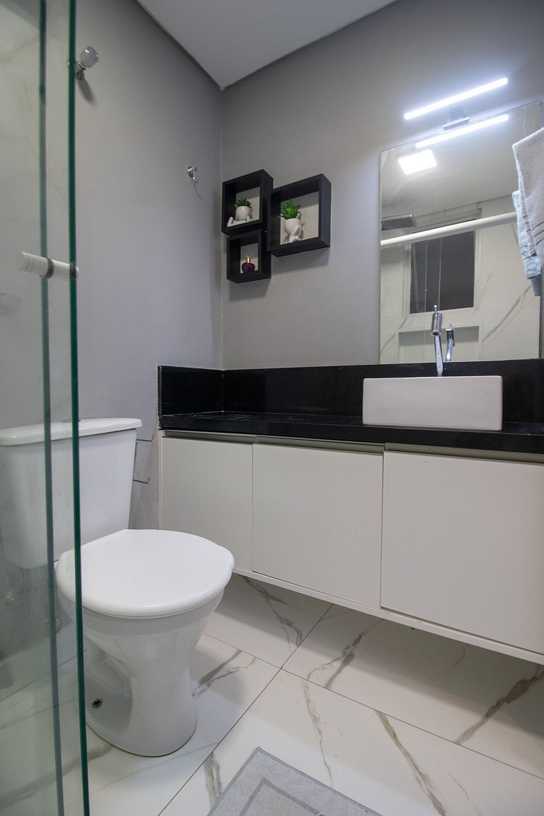 CRM61 - 3 Dorm, Climatizado, Sacada, Garagem