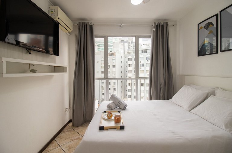 CRM61 - 3 Dorm, Climatizado, Sacada, Garagem