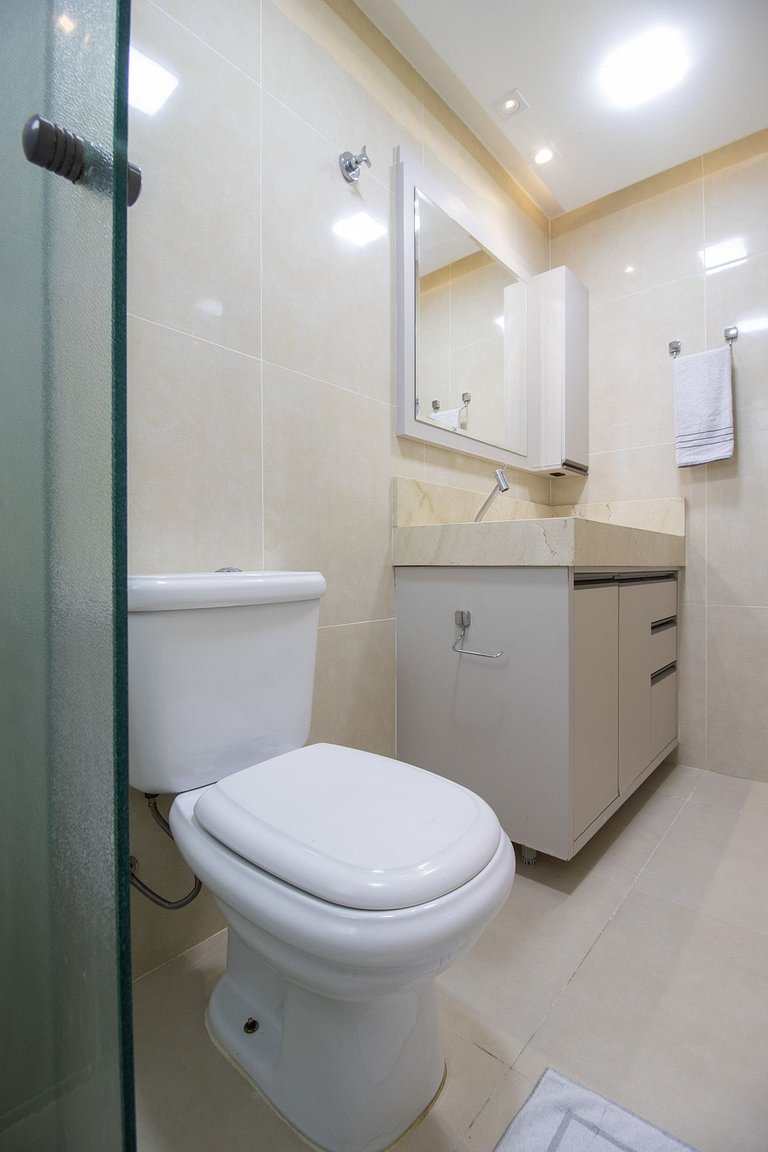 CRM61 - 3 Dorm, Climatizado, Sacada, Garagem