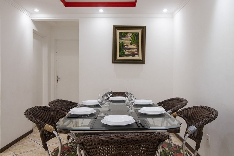 CRM61 - 3 Dorm, Climatizado, Sacada, Garagem