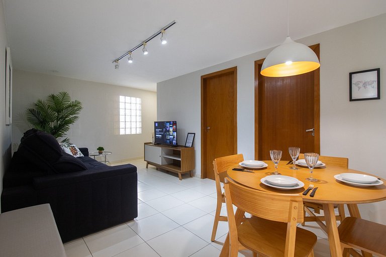 NUN21 - 2Dorm, Sacada, Garagem, TV Smart