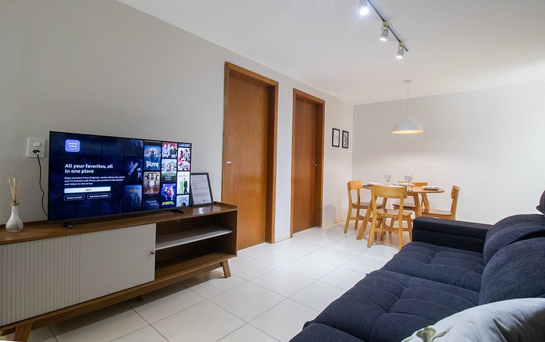 NUN21 - 2Dorm, Sacada, Garagem, TV Smart