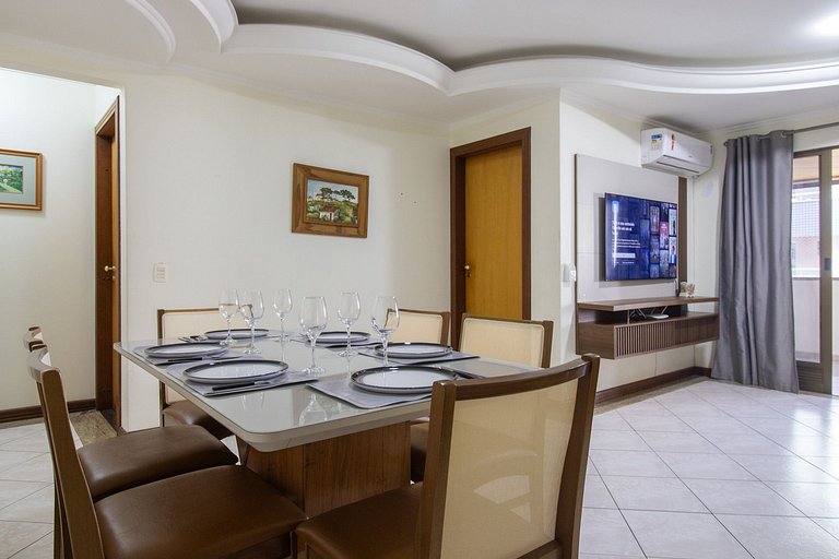 CSL61 - Churrasqueira, Climatizado, Sacada, 3 Dorm