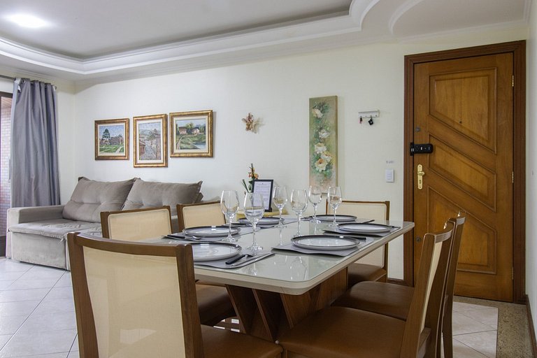 CSL61 - Churrasqueira, Climatizado, Sacada, 3 Dorm