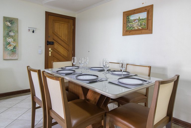 CSL61 - Churrasqueira, Climatizado, Sacada, 3 Dorm