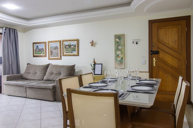 CSL61 - Churrasqueira, Climatizado, Sacada, 3 Dorm