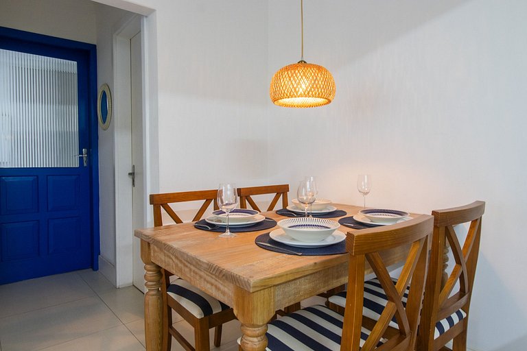 DEL34 - Quadra Mar, 2 Dorm, TV Smart, Sacada
