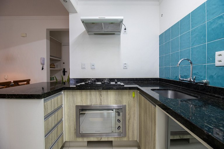 DEL34 - Quadra Mar, 2 Dorm, TV Smart, Sacada