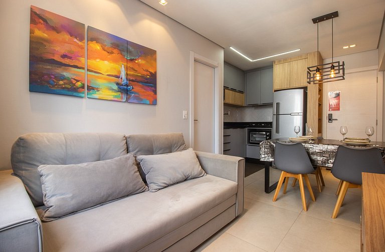 POS82B - Charmoso, Climatizado, Garagem, Wi-Fi