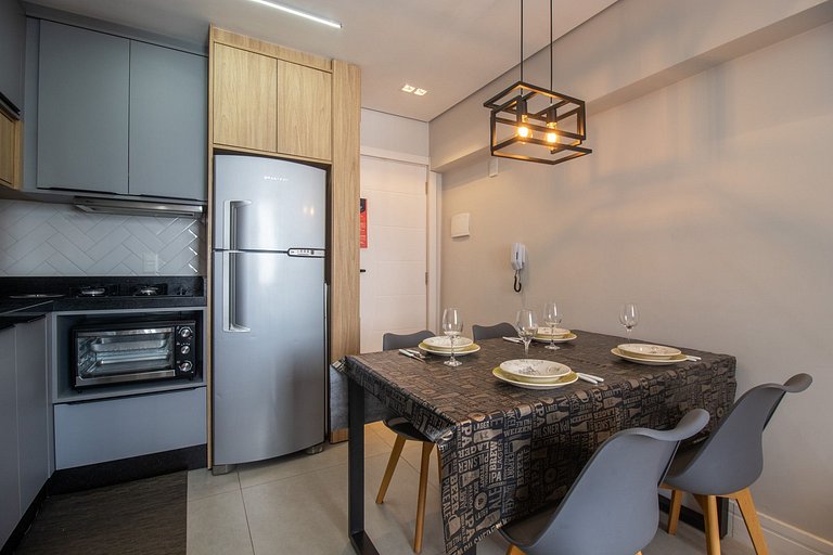 POS82B - Charmoso, Climatizado, Garagem, Wi-Fi