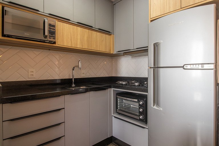 POS82B - Charmoso, Climatizado, Garagem, Wi-Fi