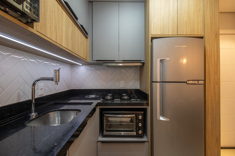 POS82B - Charmoso, Climatizado, Garagem, Wi-Fi