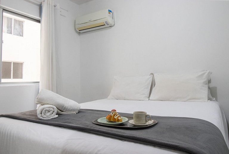 TAT23 - Climatizado, 2 Dorm, TV Smart