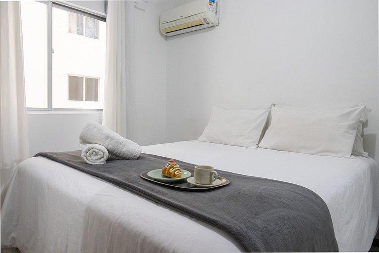 TAT23 - Climatizado, 2 Dorm, TV Smart