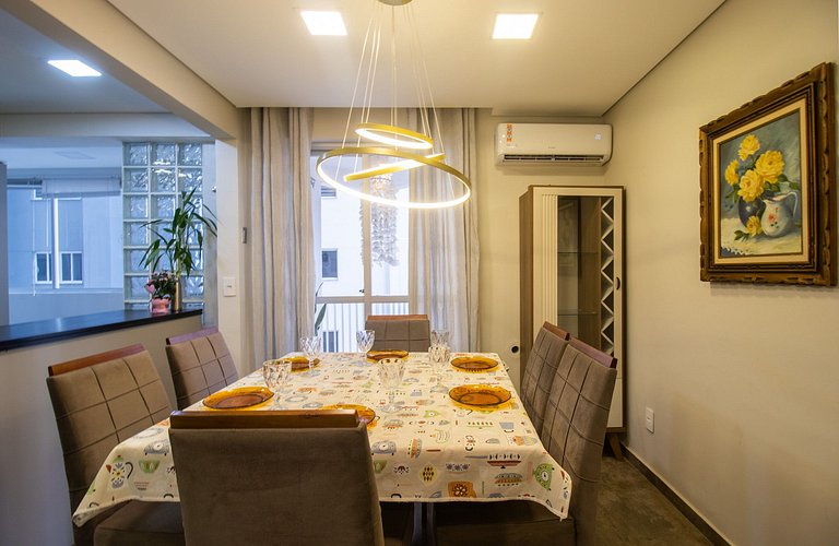 CRM25 - Lindo Espaço, Climatizado, 2 Dorm, Garagem