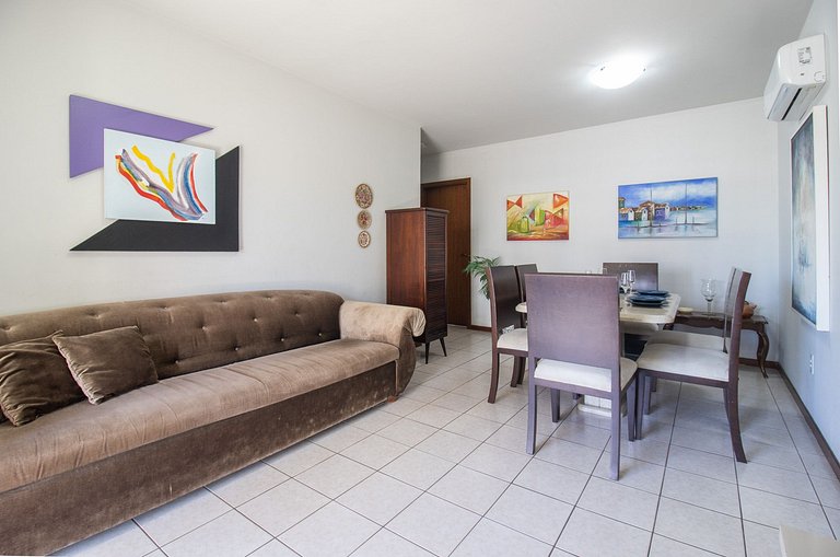 ISO86B - Sacada com Churrasq, 2 Dorm, Climatizado