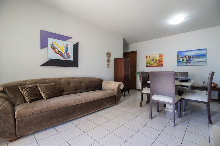 ISO86B - Sacada com Churrasq, 2 Dorm, Climatizado