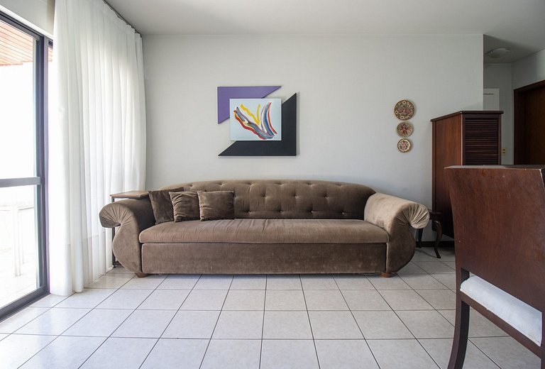 ISO86B - Sacada com Churrasq, 2 Dorm, Climatizado