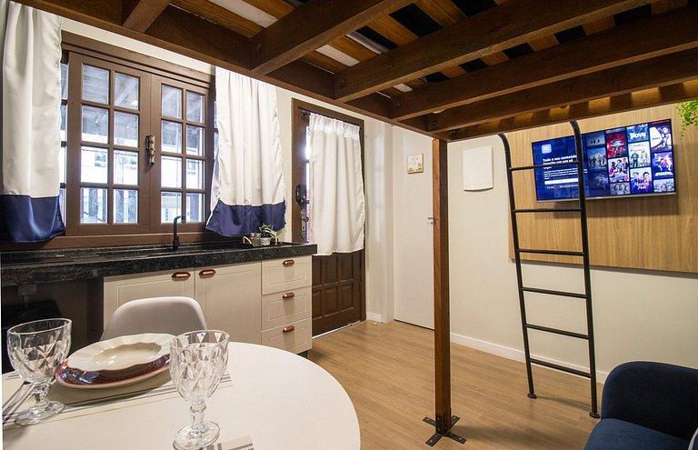 RSN1 - Studio, Smart TV, Wi-fi, Aconchegante