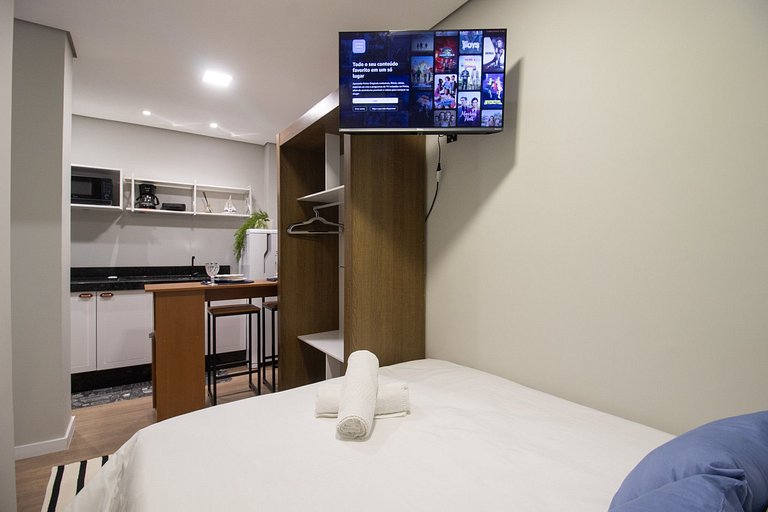RSN5 - Studio, Smart TV, Wi-fi, Compacto